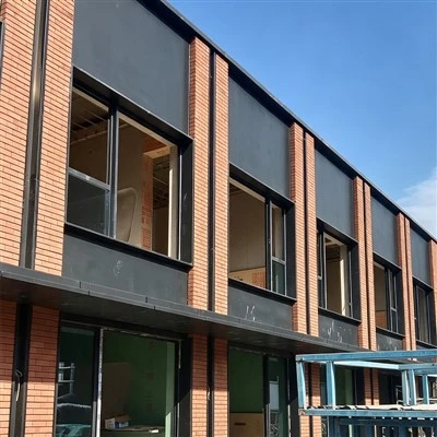 Sistem zavjesa od aluminijumske terakote